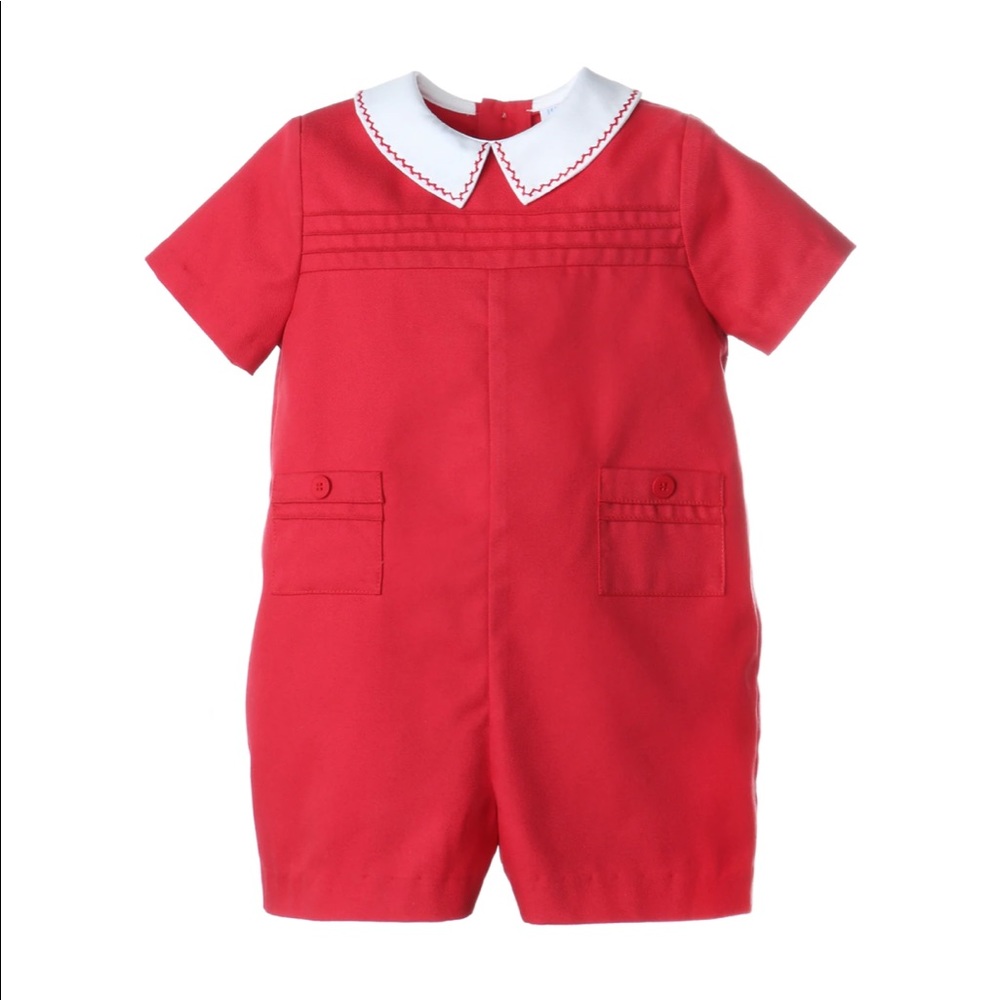 NWT. LULI & ME ICY RED BUBBLE. 6 Mos.